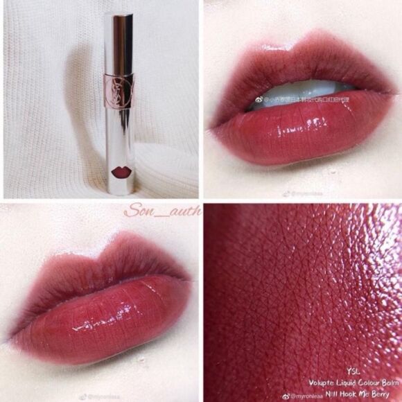 YSL Hook Me Berry Liquid Colour Balm - Picture 5 of 13